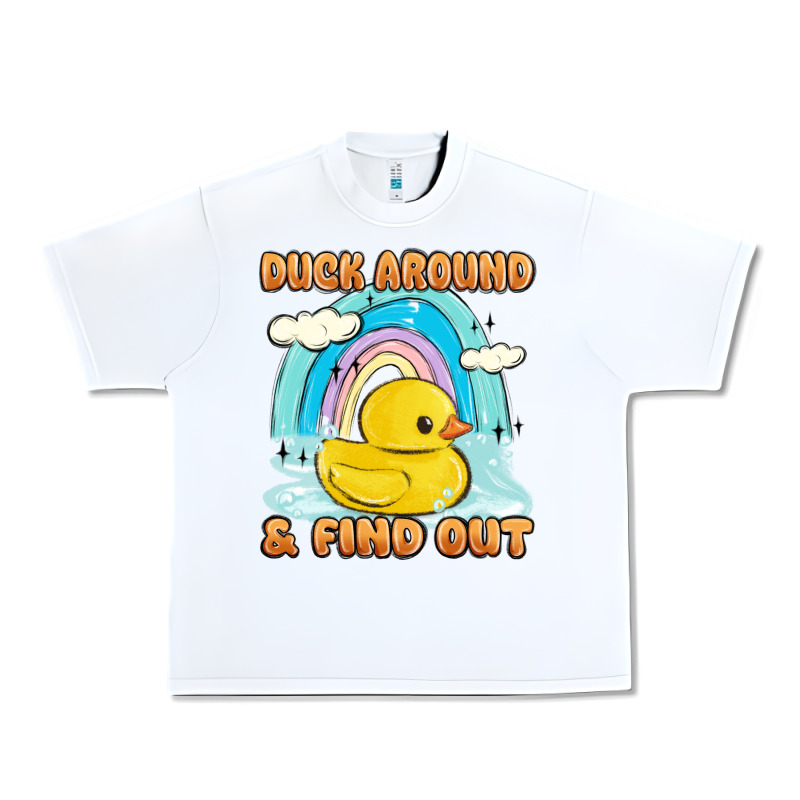 Duck Around And Find Out Urban Heavy Tee by MaliasSmallBusiness | Teevron