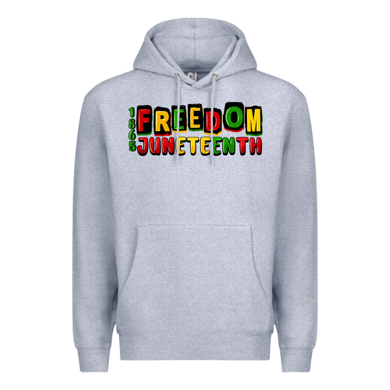 Freedom Juneteenth Premium Hoodie by CowGirlArtShop | Teevron