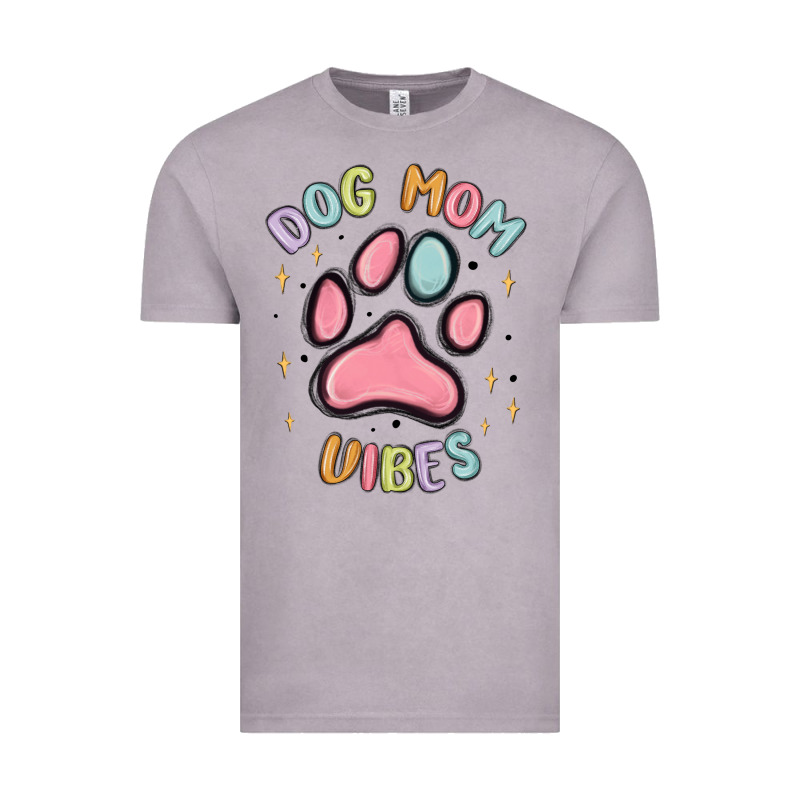 Dog Mom Vibes Vintage Tee by MaliasSmallBusiness | Teevron
