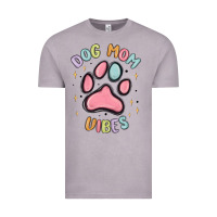 Vintage Zinc dog mom vibes Vintage Tee - MaliasSmallBusiness