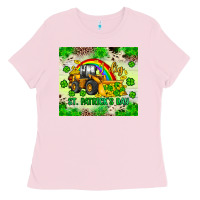 Bubblegum Pink i dig st patrick s day Ladies Tee - JahusDesignShop