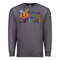 Charcoal Heather candy inspector Premium Sweatshirt - CowGirlArtShop