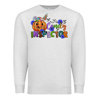 Oatmeal Heather candy inspector Premium Sweatshirt - CowGirlArtShop