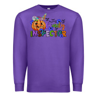 Purple candy inspector Premium Sweatshirt - CowGirlArtShop