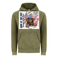 Vintage Olive land of the free Vintage Hoodie - MaliasSmallBusiness