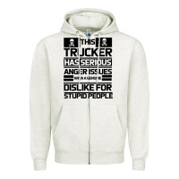 Trucker Zipper Hoodie | Teevron