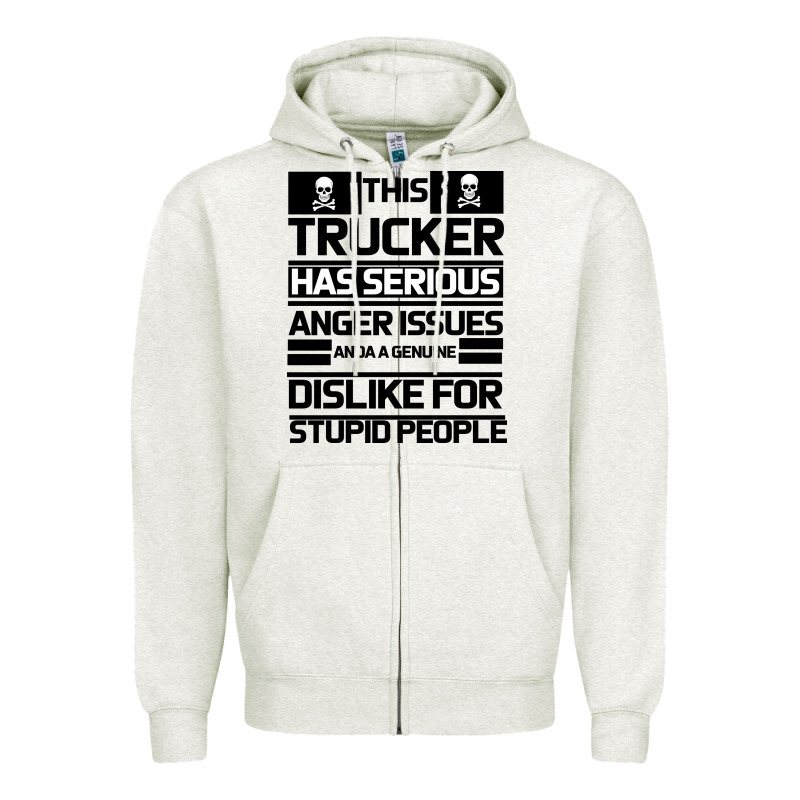 Trucker Zipper Hoodie by Bettercallsaul | Teevron