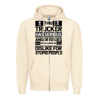 Sandshell TRUCKER Zipper Hoodie - Bettercallsaul