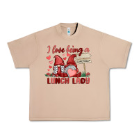 Burro i love being a lunch lady Urban Heavy Tee - MaliasSmallBusiness