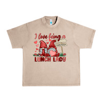 French Oak i love being a lunch lady Urban Heavy Tee - MaliasSmallBusiness