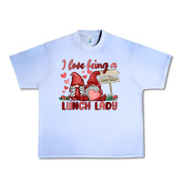 Grape Ice i love being a lunch lady Urban Heavy Tee - MaliasSmallBusiness