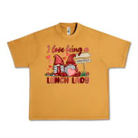 Peanut Butter i love being a lunch lady Urban Heavy Tee - MaliasSmallBusiness