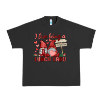 Pigment Black i love being a lunch lady Urban Heavy Tee - MaliasSmallBusiness
