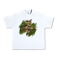 White camouflage glitter patch Urban Heavy Tee - AdoDesignShop