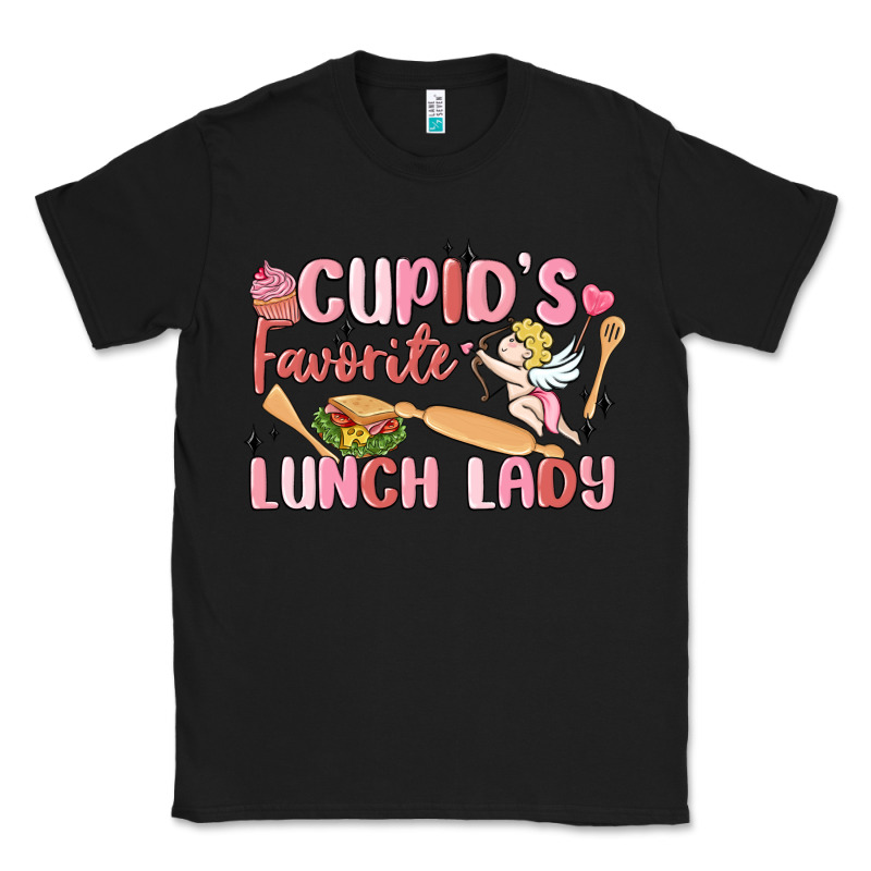 Cupid's Favorite Lunch Lady Classic Tee by MaliasSmallBusiness | Teevron