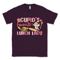 Plum cupid's favorite lunch lady Classic Tee - MaliasSmallBusiness