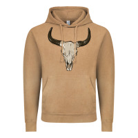 Vintage Camel cow skul Vintage Hoodie - MaliasSmallBusiness