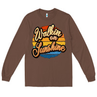 Chestnut Walking on Sunshine Long Sleeve Tee - JahusDesignShop