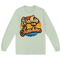 Matcha Walking on Sunshine Long Sleeve Tee - JahusDesignShop
