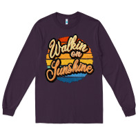Plum Walking on Sunshine Long Sleeve Tee - JahusDesignShop