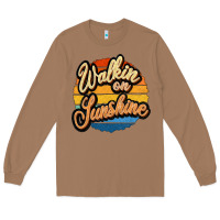 Toasted Coconut Walking on Sunshine Long Sleeve Tee - JahusDesignShop
