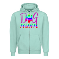Seafoam Dog Mom Zipper Hoodie - Bettercallsaul