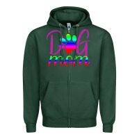 Sports Green Dog Mom Zipper Hoodie - Bettercallsaul