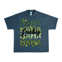 Midnight Navy lucky mama Urban Heavy Tee - MaliasSmallBusiness