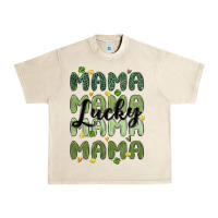 Sandshell lucky mama Urban Heavy Tee - MaliasSmallBusiness