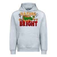 Heather Grey baking spirits bright Urban Hoodie - FaDigitalArtStudio