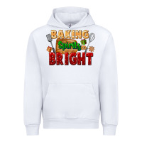 White baking spirits bright Urban Hoodie - FaDigitalArtStudio