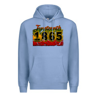 Colony Blue juneteenth 1865 Premium Hoodie - CowGirlArtShop
