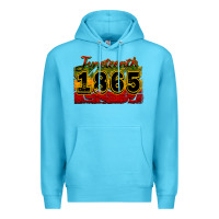 Ocean Blue juneteenth 1865 Premium Hoodie - CowGirlArtShop