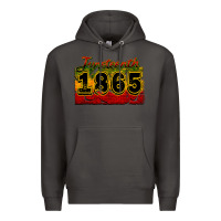 Smoke juneteenth 1865 Premium Hoodie - CowGirlArtShop