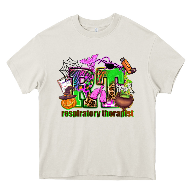 Rt Respiratory Therapist Heavy Core Tee by AdoDesignShop | Teevron