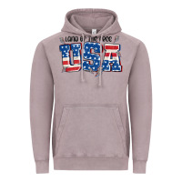 Vintage Zinc land of the free usa Vintage Hoodie - MaliasSmallBusiness