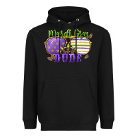 Black mardi gras dude Heavyweight Hoodie - CowGirlArtShop