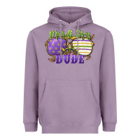 Lavender mardi gras dude Heavyweight Hoodie - CowGirlArtShop