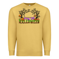 Antique Gold days till halloween Premium Sweatshirt - CowGirlArtShop