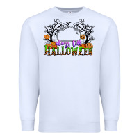 White days till halloween Premium Sweatshirt - CowGirlArtShop