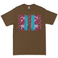 Cacao valentines day leopard rose glitter brush stoke Premium Tee - JahusDesignShop