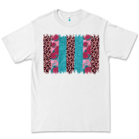 White valentines day leopard rose glitter brush stoke Premium Tee - JahusDesignShop