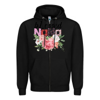 Black Blessed Nana Gifts for Nana or Grandma Zipper Hoodie - Bettercallsaul