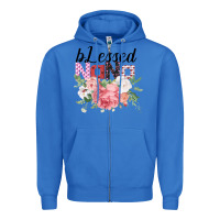 True Royal Blessed Nana Gifts for Nana or Grandma Zipper Hoodie - Bettercallsaul