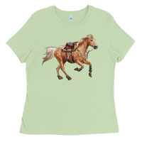 Matcha horse body Ladies Tee - RanaPortraitStore