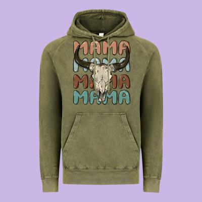 Mama Vintage Hoodie Designed By Maliassmallbusiness