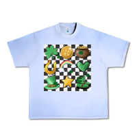 Grape Ice checker board lucky charms Urban Heavy Tee - MaliasSmallBusiness