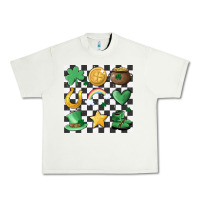 Pistachio checker board lucky charms Urban Heavy Tee - MaliasSmallBusiness