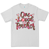 Dove Grey one loved teacher Premium Tee - JahusDesignShop