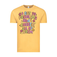 Vintage Mustard i got 99 problems and i caused all of them Vintage Tee - MaliasSmallBusiness